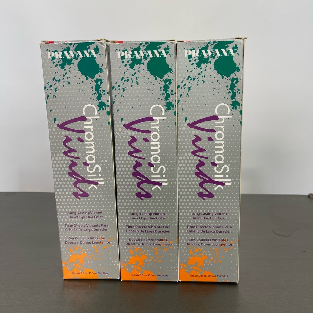 PRAVANA CHROMASILK Vivids Black Haircolor